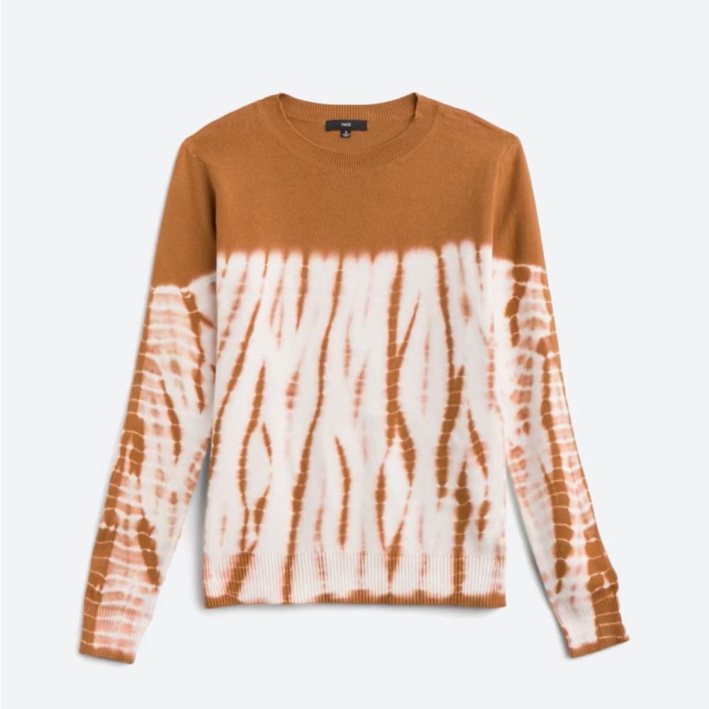 Fate Ziva Tie Dye Crew Sweater Sz Large